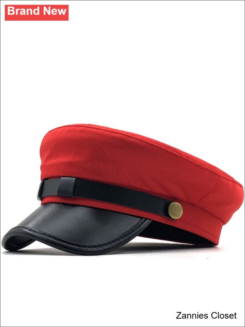 🤠 Vintage Newsboy Cap Chauffeur Hat Cotton Adjustable One Size Costume Beret